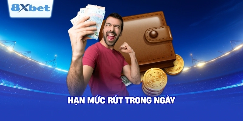 Phương thức rút tiền 8XBET khác nhau